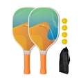 thumbnail image 4 of Pickleball Racket Set Pickle Ball Racket 4 Pickleballs Portable Comfort Grip Pickleball Racquets for Kids Beginners Men Women Style K, 4 of 8