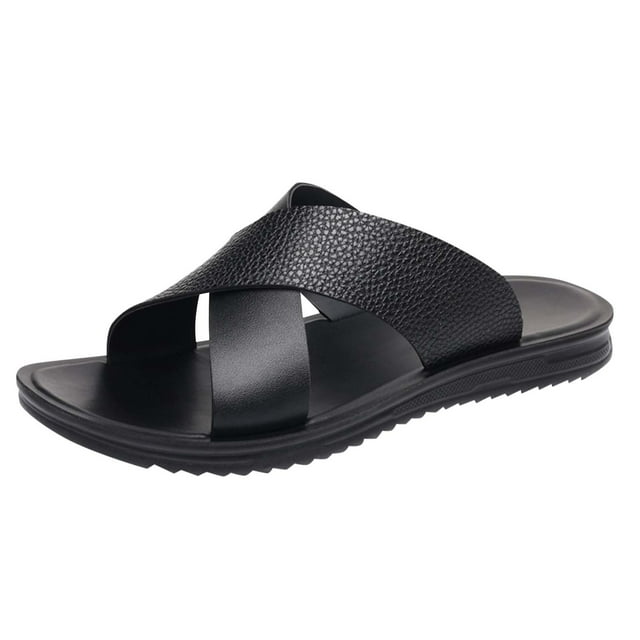 Mens Fashion Casual Open Toe Soft Sole Spring And Summer Breathable Trendy Beach Sandals