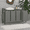 Black and Gray, variant on 45.7 x 13 x 28.4 Inches Laundry Sorter Hamper, Laundry Basket Storage, Laundry Sorter with 4 Pull-Out and Removable Bags, Shelf, Metal Frame, (40L)