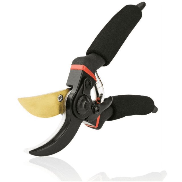 Podadora de herramientas de jardín, podadora de jardinería, podadora de ramas, con bloqueo de seguridad, mango ergonómico oso de fresa Electrónica