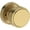 Gold, variant on Baldwin Pv.Vas.Rrr Vashon Privacy Door Knob Set - Brass