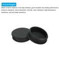 thumbnail image 4 of Uxcell Silicone Snap in Locking Hole Plugs For Kitchen Bulkheads Waterproof Sealing Plugs Black 54.6mm 2, 4 of 7