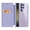 Purple, variant on Case For Samsung Galaxy S24/S24 Plus/S24 Ultra, Clear Magnetic Flip Case Wireless Charging Card Wallet Shell RFID Anti-theft Brush Cover