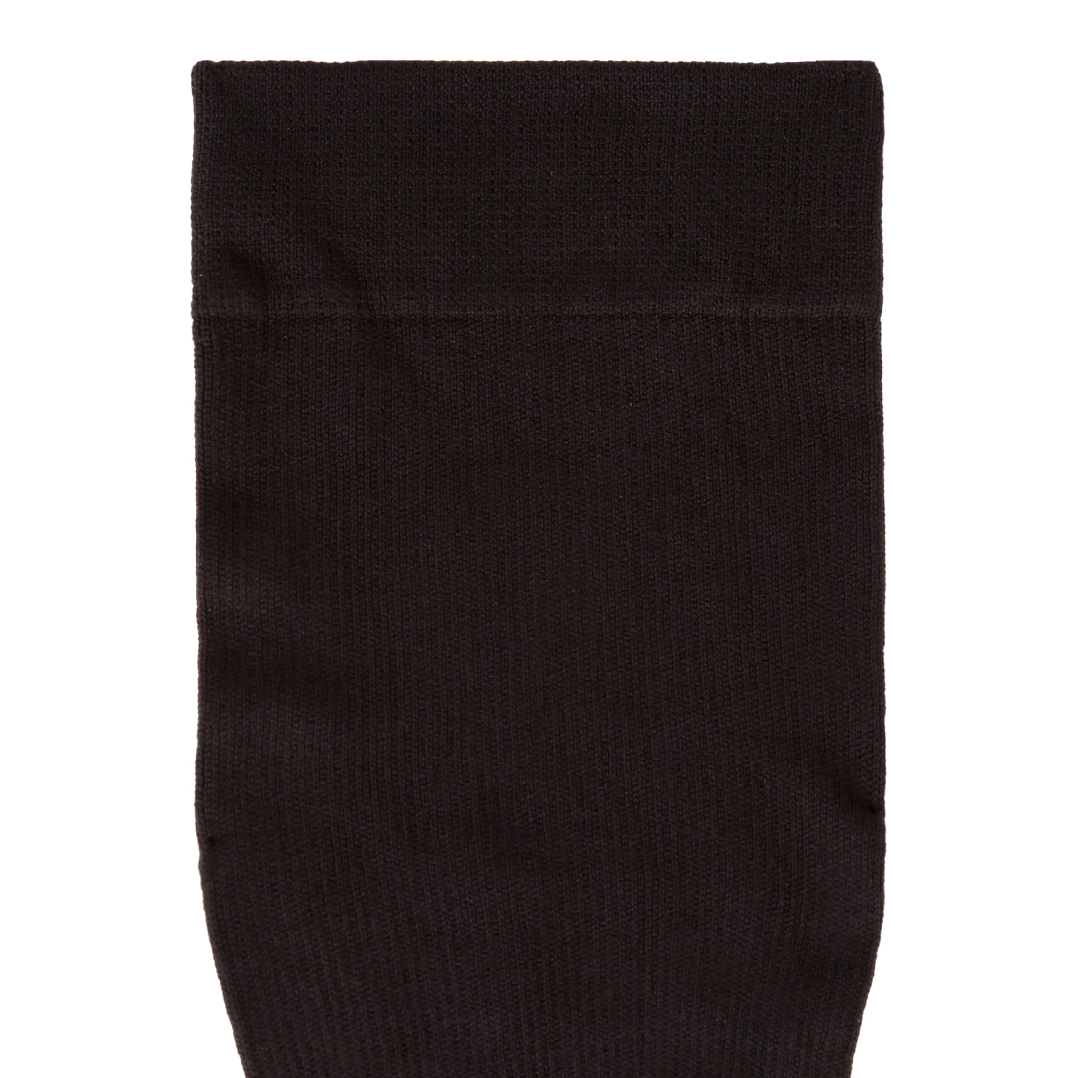 (3 pack) Truform Microfiber Medical Compression Socks 20-30 mmhg Knee High Closed Toe Black Large