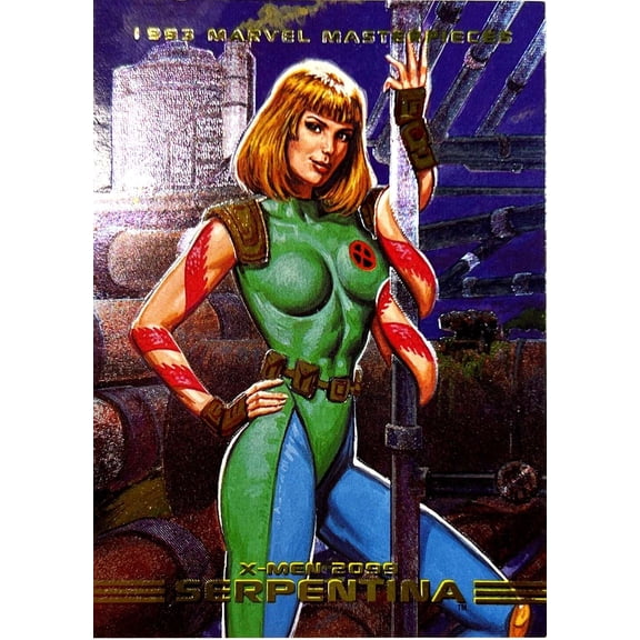 Marvel Masterpieces 1993 Serpentina S5