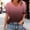 Wine, variant on NTACZA Short Sleeve Womens Going Out Tops Loose Fitting V Neck T-Shirt Ombre Basic Pullover Womens Summer Shirts L