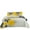 Yellow/Grey, variant on Dintszyayue Floral Quilt Set King Size,3Pcs Gray Bedding Set Lightweight Coverlet Adult(90"x110")