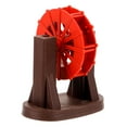 thumbnail image 5 of LEORX 1Pcs Red Plastic Simulated Water Wheel Model Decorative Water Wheel For Indoor Decoration, 5 of 8