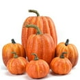 thumbnail image 1 of 7Pcs Halloween Foam Simulation Pumpkin Model Craft Party Home Decoration, 1 of 6