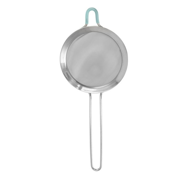 Fine Mesh Strainer, Stainless Steel Fine Mesh Sieve Strainer With Long Handle Metal Strainer Sieve Sifter For Flour Oil Noodles Fruits Vegetable Tea Strainer Coffee Strainer