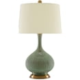 thumbnail image 3 of Grass Green Antique Brass Cait Table Lamp, 3 of 5