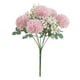 thumbnail image 4 of Ramo simulado de crisantemo - 7 tallos Flores artificiales para macetas colgantes, decoración interior/exterior, bodas, fiestas, jardín en casa, 4 of 4