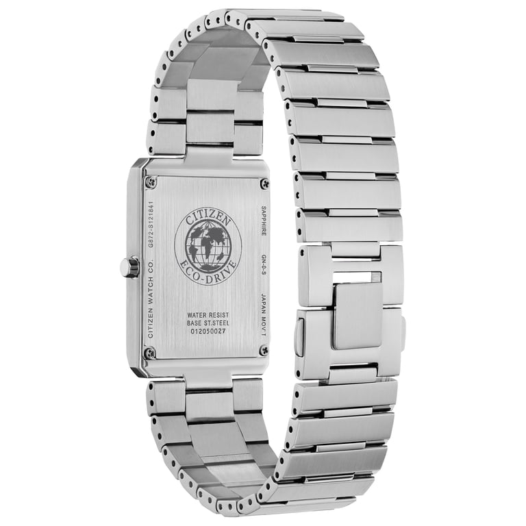 Citizen Unisex Eco-Drive Stainless Steel Modern Stiletto Watch