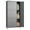 Gray-9 Door, variant on Aobabo Metal Storage Locker for Office Gym Bedroom Dormitory,3 Doors Steel Storage Locker Cabinet for Employees, Industrial Storage Locker with 2 Shelves,Black (3 Door-Black)