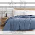 thumbnail image 2 of Southshore Fine Living, Inc. Vilano Springs Comforter Queen, Full Size Beding, Coronet Blue, 2 of 9