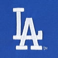 thumbnail image 4 of Men's Dunbrooke Royal/Heather Gray Los Angeles Dodgers Alpha Full-Zip Jacket, 4 of 4