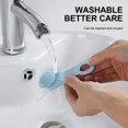 thumbnail image 1 of WRITWAA 6pcs Toilet Holder Lift Handle TPR White Prevent Direct Contact for Public Places, 1 of 8