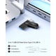 thumbnail image 2 of Unidad flash USB C Orlian de 128 GB, paquete de 2, 110 MB/s de lectura, negra, 2 of 7