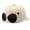Beige, variant on Aviator Style Baseball Cap with Integrated Goggles, Pilot Goggles Baseball Cap, for Men and Women
