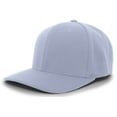thumbnail image 2 of Pacific Headwear P-Tec Performance Flexfit Cap 487F Silver S/M, 2 of 2
