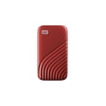 thumbnail image 1 of Disco Externo SSD WD My Passport 1TB Portátil Rojo, 1 of 9