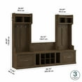thumbnail image 4 of Woodland Entryway Storage Set with Drawers in Ash Brown - Engineered Wood, 4 of 7