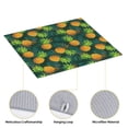 thumbnail image 4 of Naloa Pineapples with Palm Leaves Dish Drying Mat for Kitchen Counter, Heat Resistant Drainer Mats, Absorbent Draining Mat,Dish Rack Pad,16"x18", 4 of 8