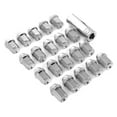 thumbnail image 3 of Tbest 20pcs Écrous de Roue en Acier Inoxydable M12x1.5 Filetage Universel Accessoires Auto, Écrou de Roue M12x1.5, Écrous en Acier Inoxydable, 3 of 8