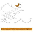 thumbnail image 3 of For 13-18 RAV4 2.5L Front Hood Hinge Bracket LH Driver Side TO1236180 534200R070, 3 of 4