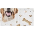 thumbnail image 2 of Dog Bones Claws 3 Ring Binders 1.5 inch Hardcover File Folders with Interior Pockets A4 Size Organizer for School Office Hospital, 2 of 8