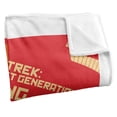 thumbnail image 3 of Star Trek The Next Generation Season 1 Episode 19 Silky Touch Super Soft Throw Blanket 36" x 58", 3 of 6
