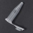 thumbnail image 6 of 200PCS 1.5ml Lab Mini Plastic Test Tube Centrifuge Vial Snap Cap 42x11mm Clear,200 x Plastic Centrifuge Tube,Clear, 6 of 8