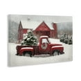 thumbnail image 3 of Stupell Industries Festive Tree Farm Pickup Canvas Wall Art design by Lori Deiter, 16 x 24, 3 of 7