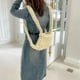 thumbnail image 4 of Mochila para mujer, mochila informal tejida gruesa de lana islandesa para niñas (beige) Sywqhk Para Estrenar, 4 of 5