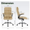 Home Office Chair Executive Chair Fabric Computer Desk Chair, High Back