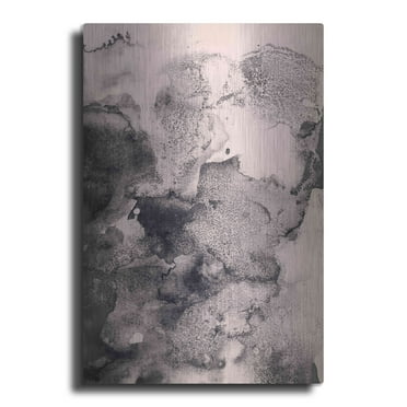 Luxe Metal Art 'Dusty Rose' by Incado, Metal Wall Art, 12"x16"