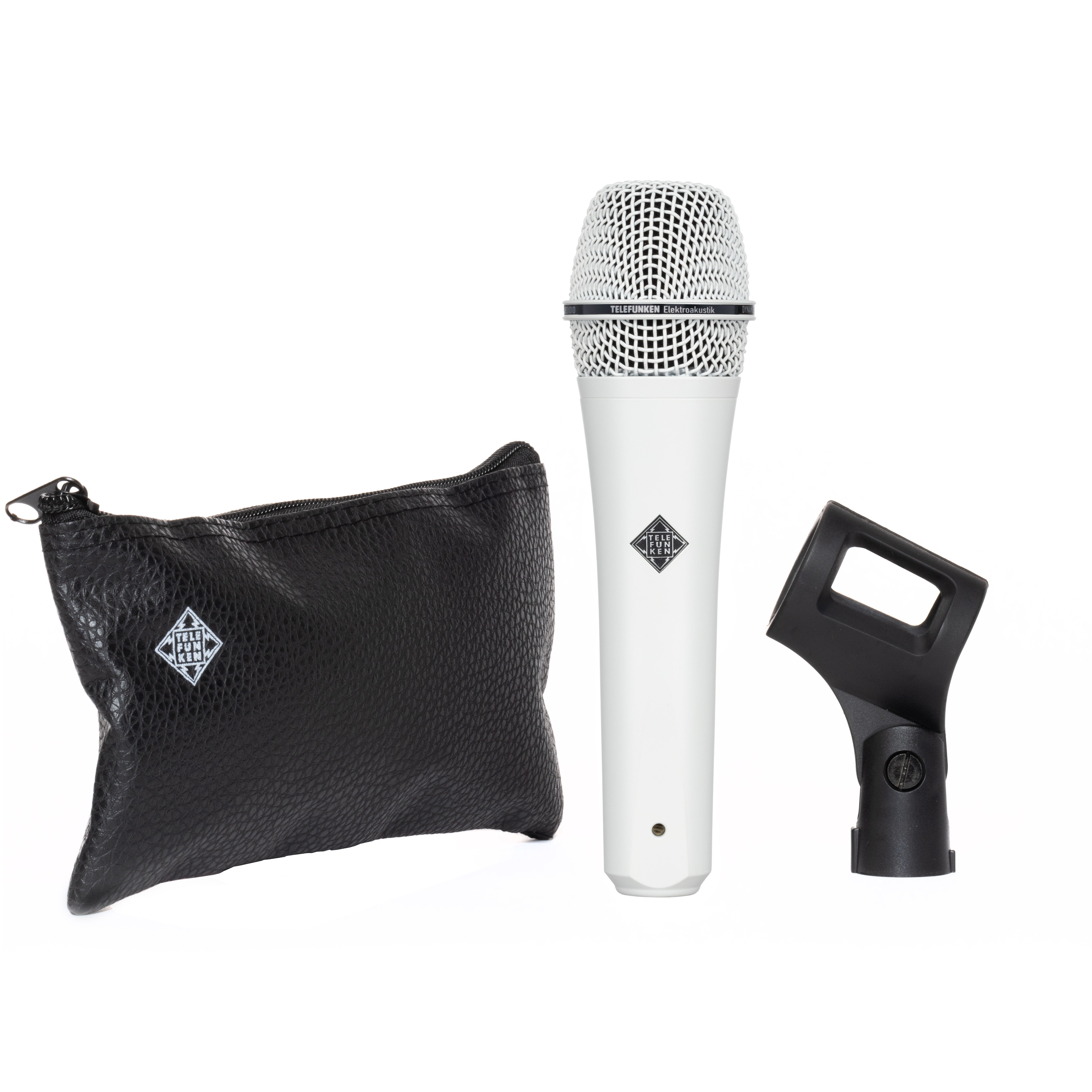 Telefunken USA Custom Shop M80 Dynamic Handheld Microphone White