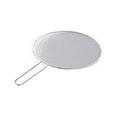 thumbnail image 3 of 3PCS Stainless Steel Splatter Screen Mesh Pot Lid Cover Silver Oil Frying Pan Lid Cooking Tools 25/29/33Cm, 3 of 7
