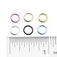 thumbnail image 4 of 1Box 6 Colors Aluminum Wire Open Jump Rings Mixed Color 20 Gauge 6x0.8mm Inner Diameter: 4.4mm 180pcs/color 1080pcs/box, 4 of 5