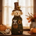 thumbnail image 5 of JHRGJIO Scarecrow Style Decor Accent, Mantel Entryway Table Sideboard Console Display, Cozy Autumnal Home Decoration Shelf Fall Decor Halloween Decorations Indoor Outdoor, 5 of 5