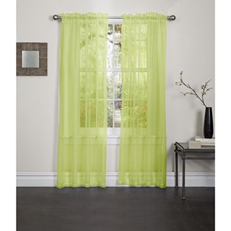 UPC 815634012530 product image for Lisa Sheer Voile Window Curtain Panel, 55