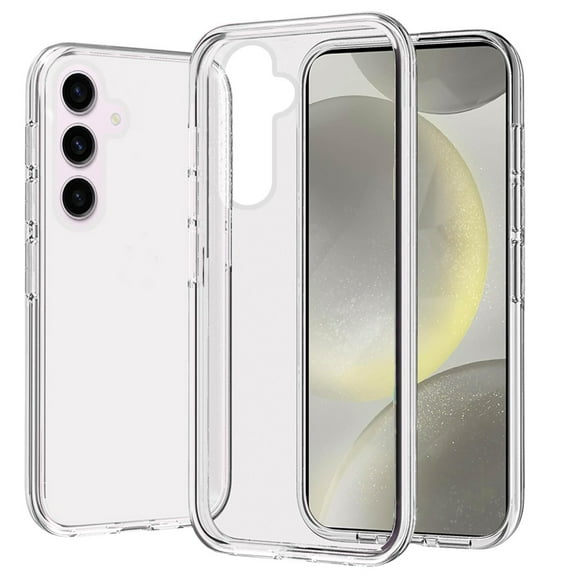 Ultra Slim Hybrid Transparent Case for Samsung Galaxy S25 - Clear