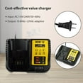 thumbnail image 3 of Lithium Battery Charger for 10.8V 12V 20V DCB101 DCB200 DCB140, 3 of 10