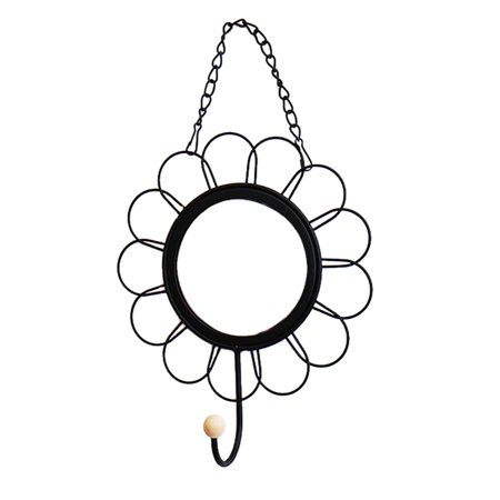 Wrought Iron Wall Hanging - Cottcuboaba Home Decor Wall Hanging Simple Wrought Iron Hook Mirror