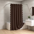 thumbnail image 4 of Large Waterproof Polyester Shower Curtain with Rustproof Grommets, 70.87x78 inches, Multiple Colors, Easy to Install and Clean, 4 of 6