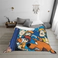 thumbnail image 3 of Lsque Scooby-Doo Print Flannel Throw Blanket, Ultra-soft Blanket for Bed, Couch, Car, Hypoallergenic Anti-pilling blanket-80"x60", 3 of 8