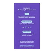 Bubble Skincare Level Up Gel Face Moisturizer, for Normal to Oily Skin, 1.7 fl oz / 50ml