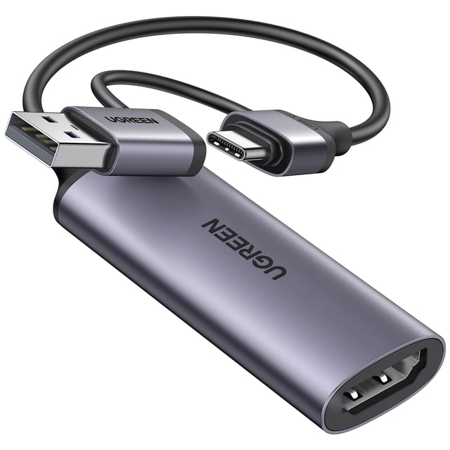Tarjeta de captura UGREEN Full HD 1080P 60FPS HDMI a USB A/C 4K