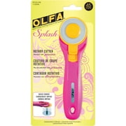OLFA Splash Rotary Cutter 45mm-Fairy Floss Pink
