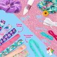 thumbnail image 4 of ILY ACTIVITY KINGS Large Scrunchie Kit for Hair | Customizable Scrunchies | Mix  Match | (Hearts  Flowers Charms), 4 of 9